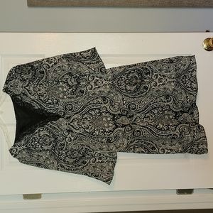 Positive attitude petite size 10 black dress